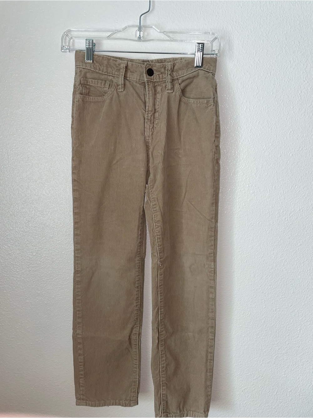 Boy’s GAP Tan Corduroy Pants - Classic Straight Fit